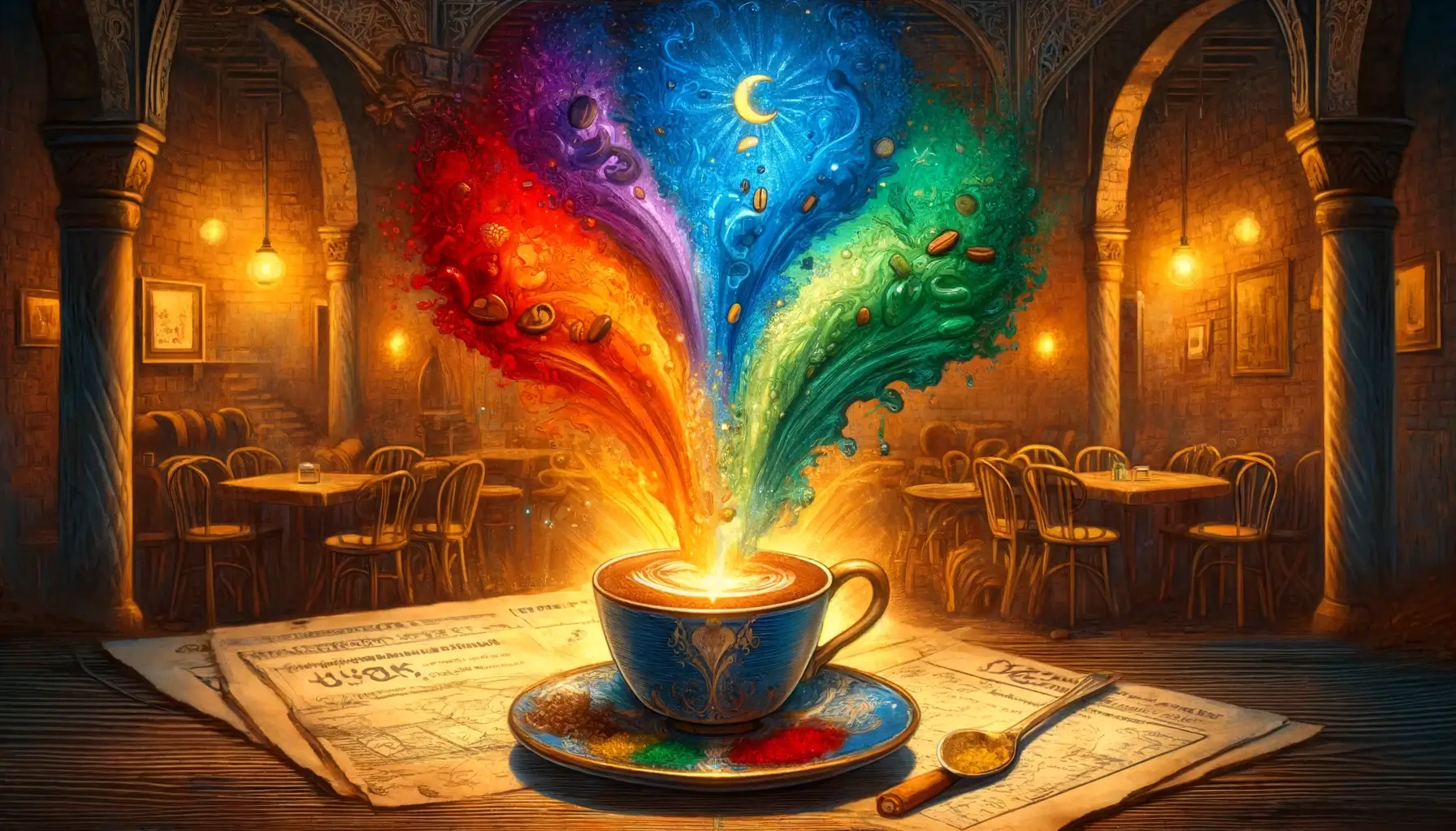 Kahve Falında Renklerin Anlamları